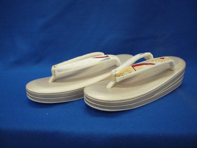 草履バッグセット モダン古典柄 帯地 厚底草履 24cm 03090 新品】草履